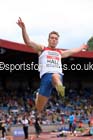 Mens long jump, British Championships, Birmingham. Photo: David T. Hewitson/Sports for All Pics